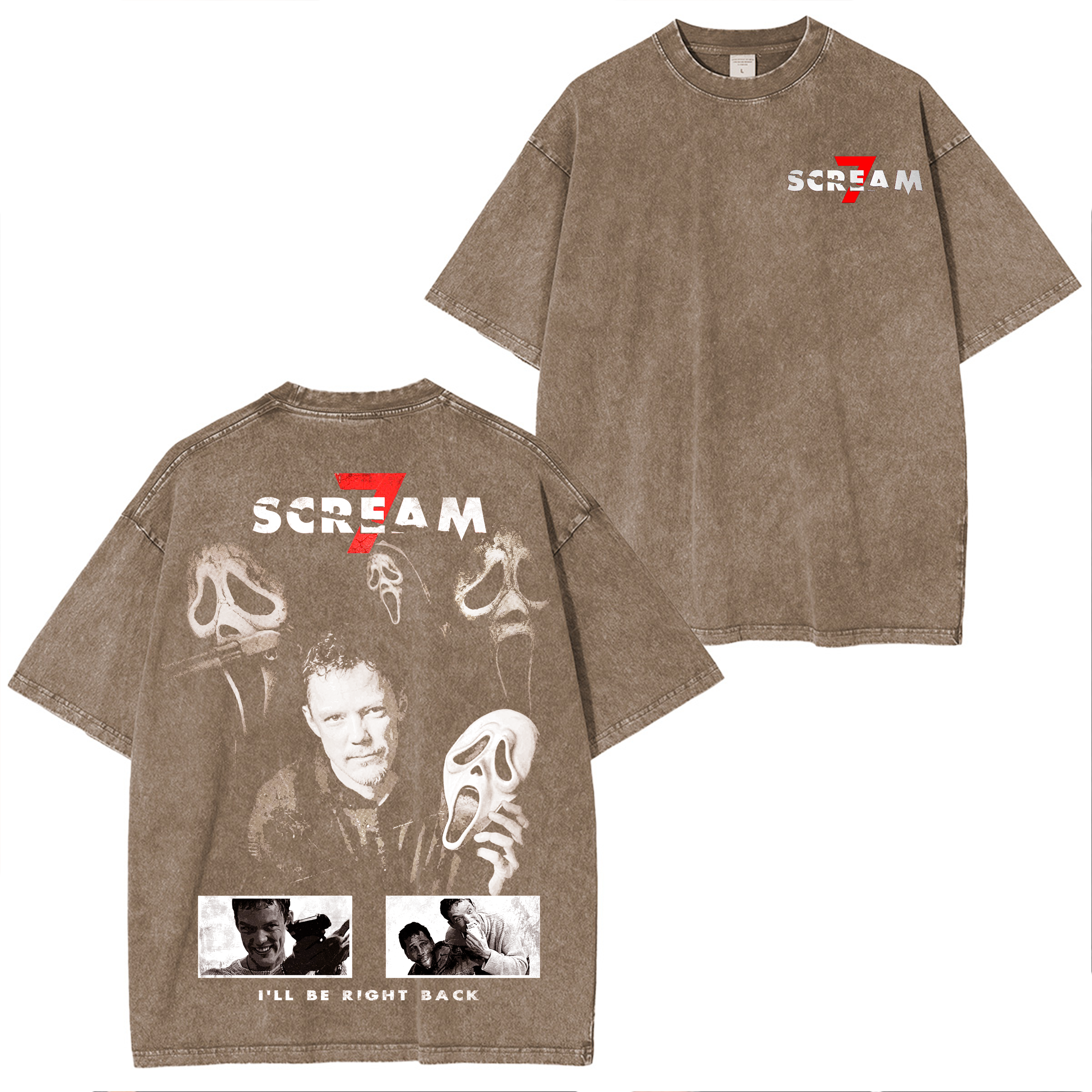 Scream 7 Oversized T-shirt/Crewneck/Hoodie