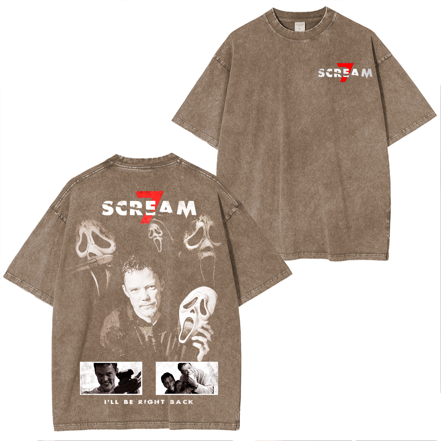 Scream 7 Oversized T-shirt/Crewneck/Hoodie
