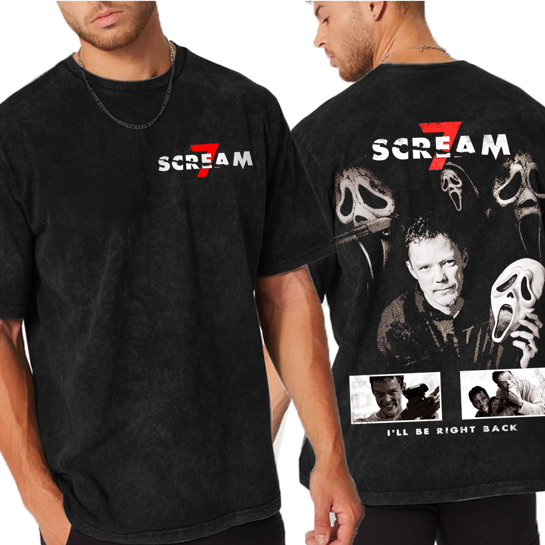 Scream 7 Oversized T-shirt/Crewneck/Hoodie