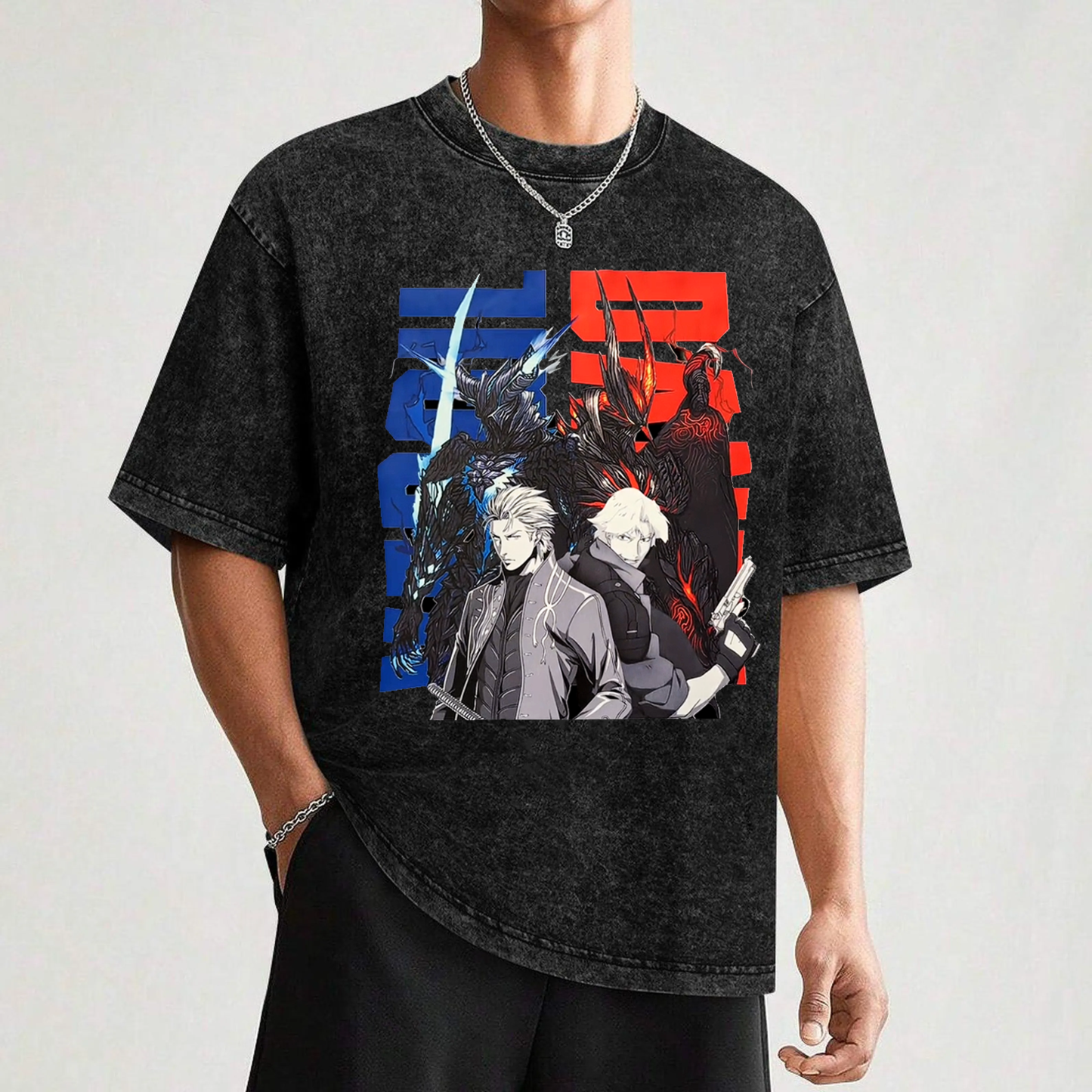 Dante x Vergil Devil Trigger Art TEE