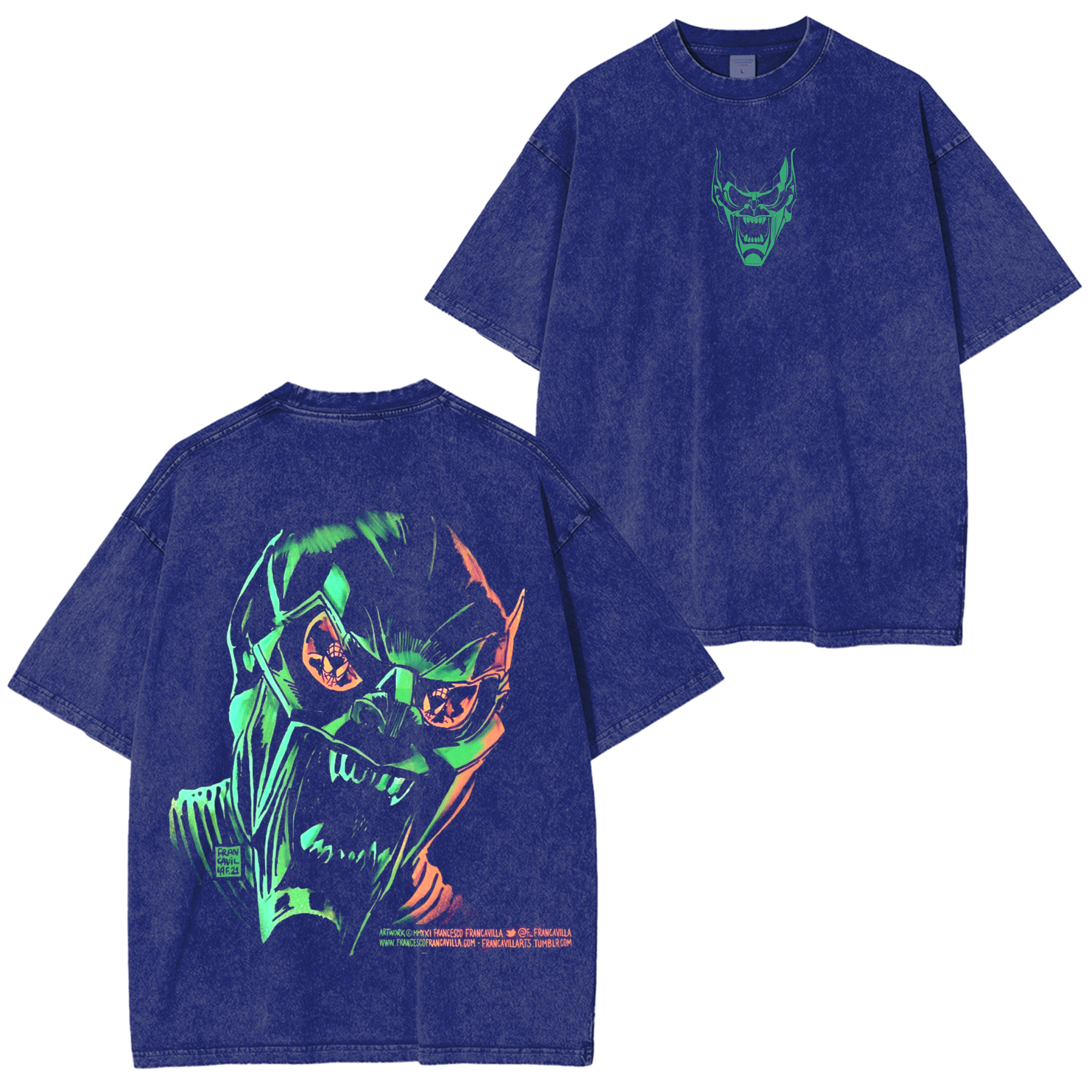 Retro Green Goblin Movie Oversized T-shirt/Crewneck/Hoodie