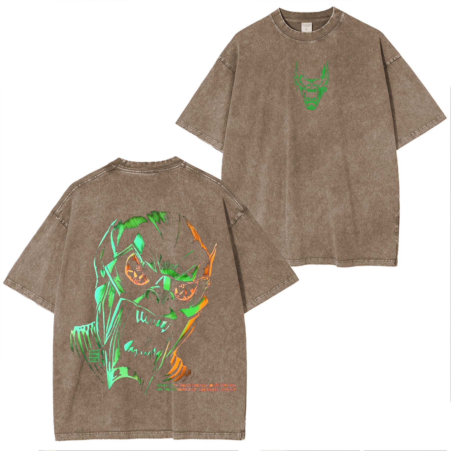 Retro Green Goblin Movie Oversized T-shirt/Crewneck/Hoodie