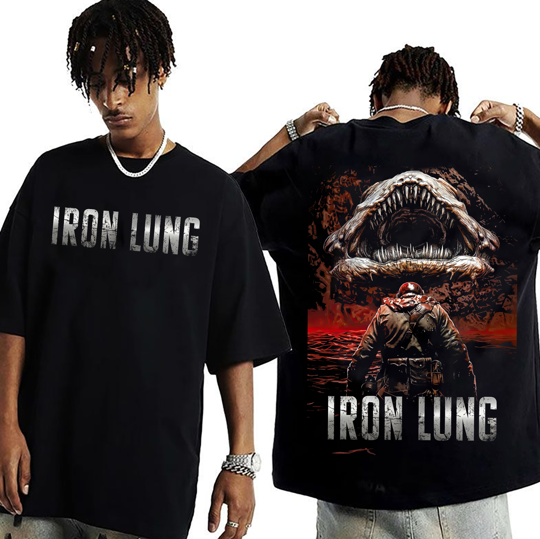 Iron Lung Game Oversized T-shirt/Crewneck/Hoodie