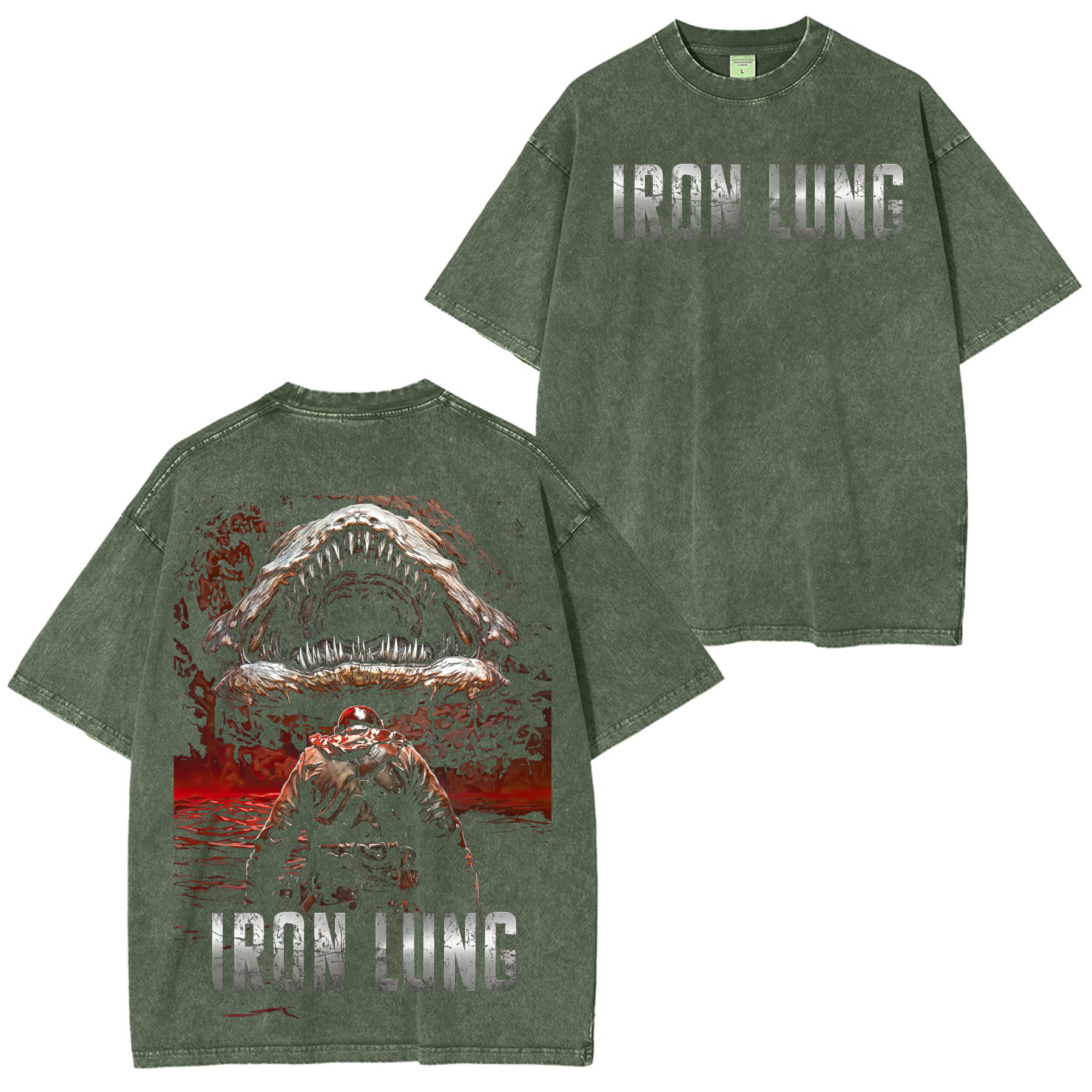 Iron Lung Game Oversized T-shirt/Crewneck/Hoodie