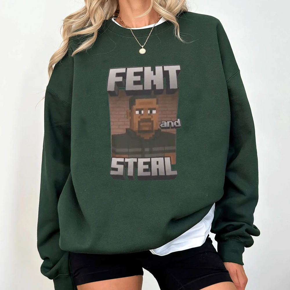 Leveling up my style with this Minecraft T-shirt/Crewneck/Hoodie