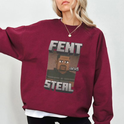 Leveling up my style with this Minecraft T-shirt/Crewneck/Hoodie