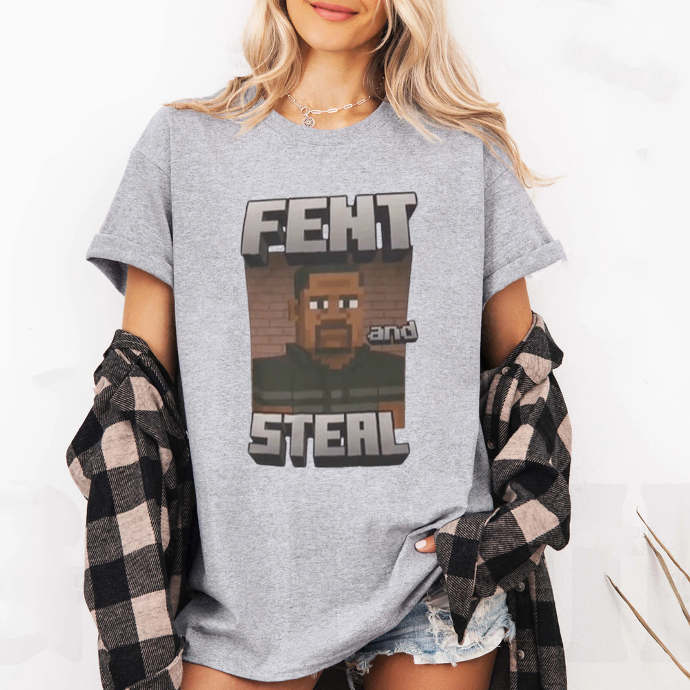 Leveling up my style with this Minecraft T-shirt/Crewneck/Hoodie
