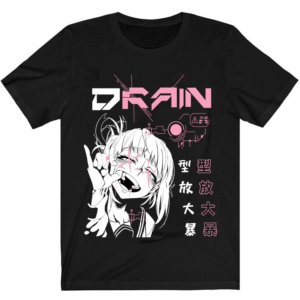 Camisa Camiseta My Hero Academia Toga Himiko Girl Drai  T-Shirt