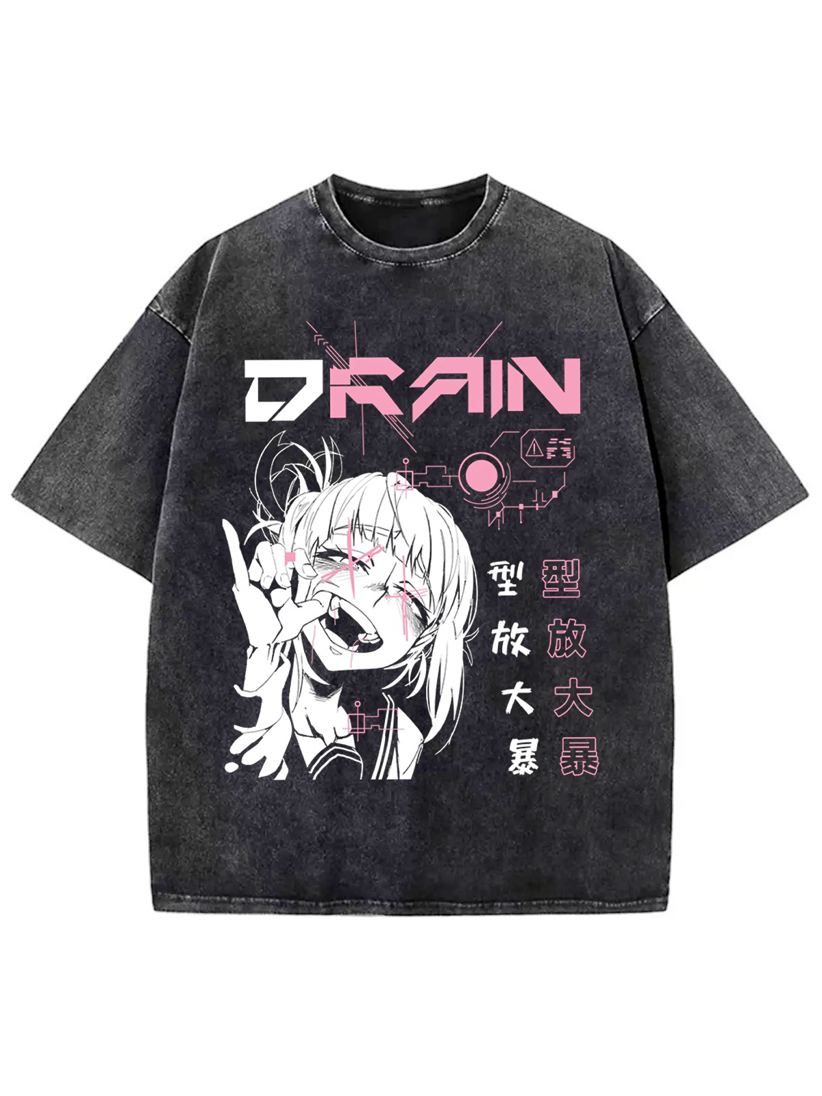 Camisa Camiseta My Hero Academia Toga Himiko Girl Drai  T-Shirt