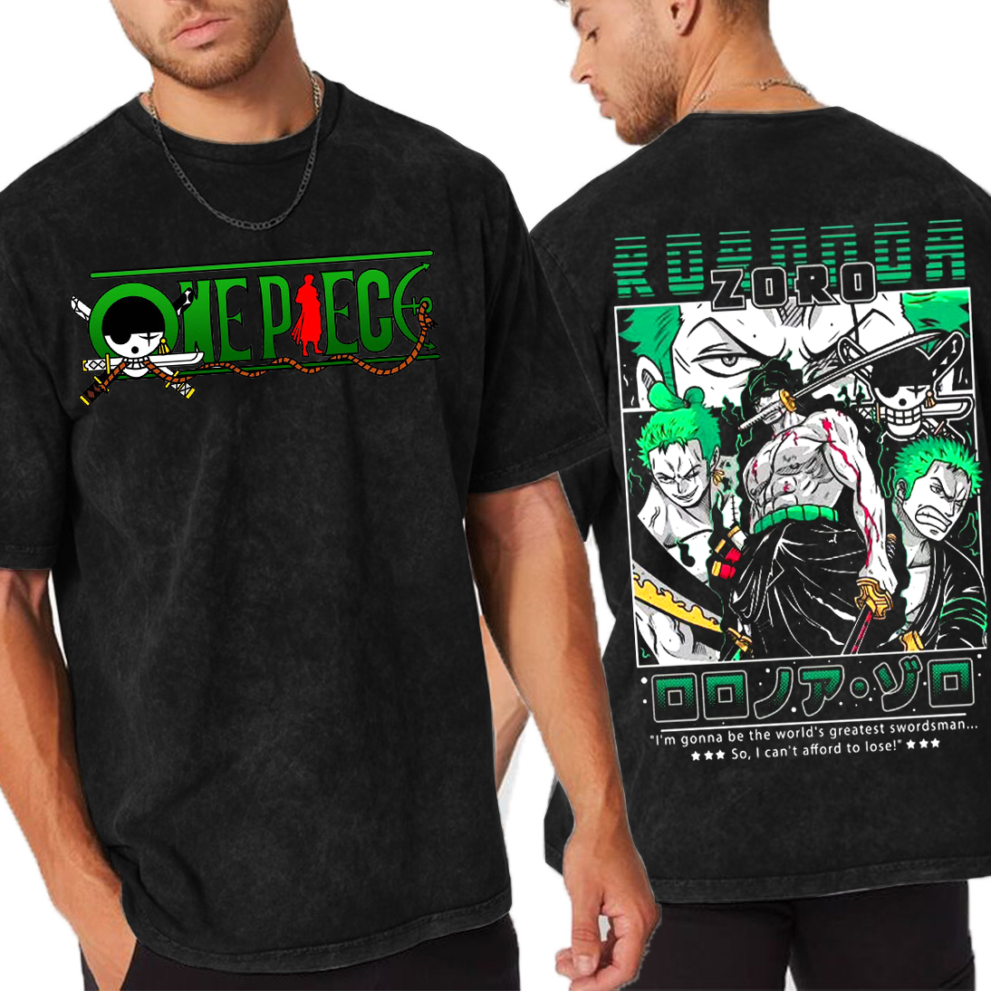 Roronoa Zoro Anime Oversized T-shirt/Crewneck/Hoodie