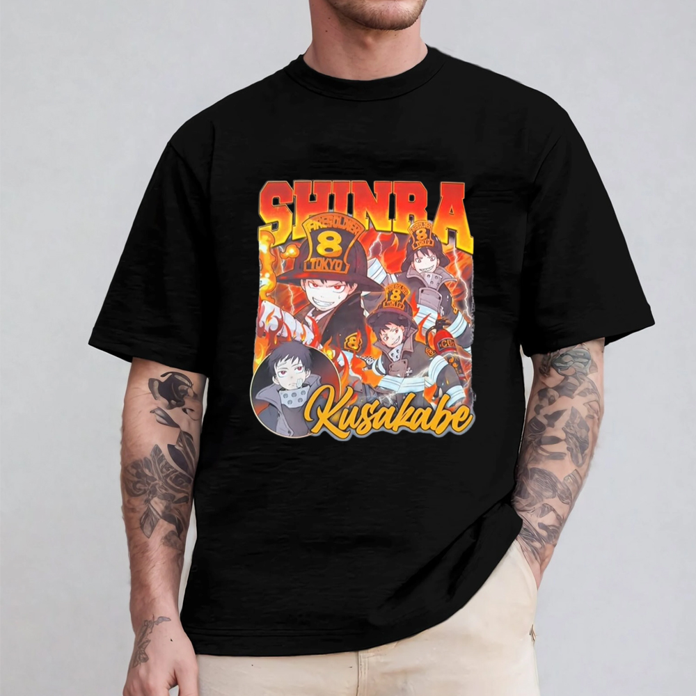 Fire Force Shinra Kusakabe T-Shirt