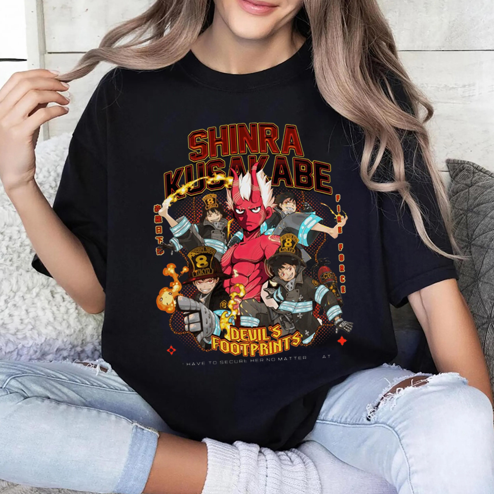 FIRE FORCE | Shinra Kusakabe Vintage Shirt
