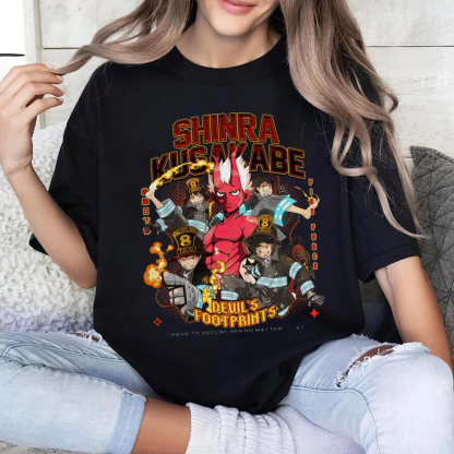 FIRE FORCE | Shinra Kusakabe Vintage Shirt