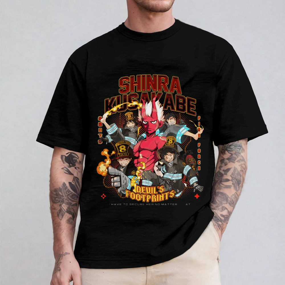 FIRE FORCE | Shinra Kusakabe Vintage Shirt