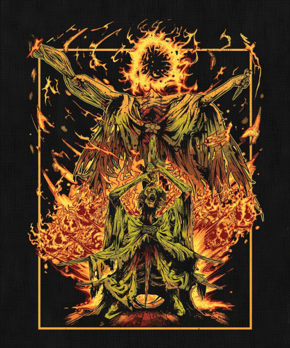 Drippy Souls Midra Lord of Frenzied Flame T-Shirt
