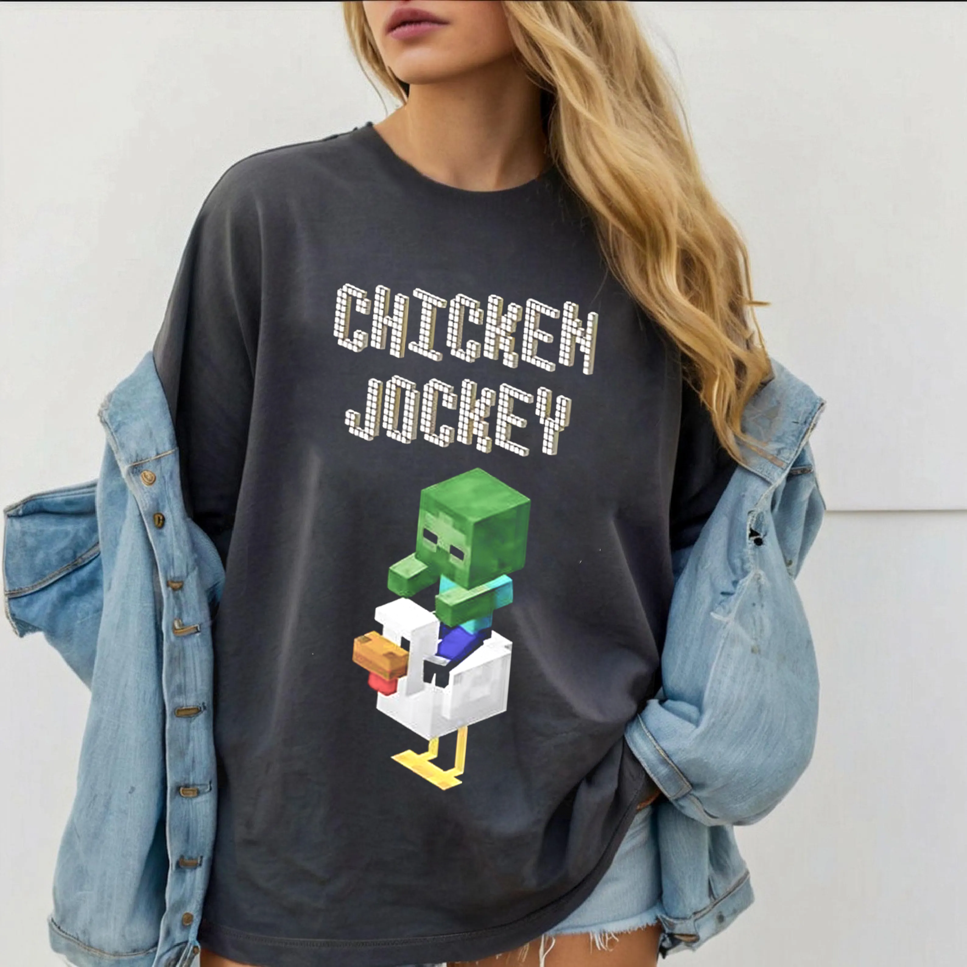 Chicken Jockey game T-Shirt