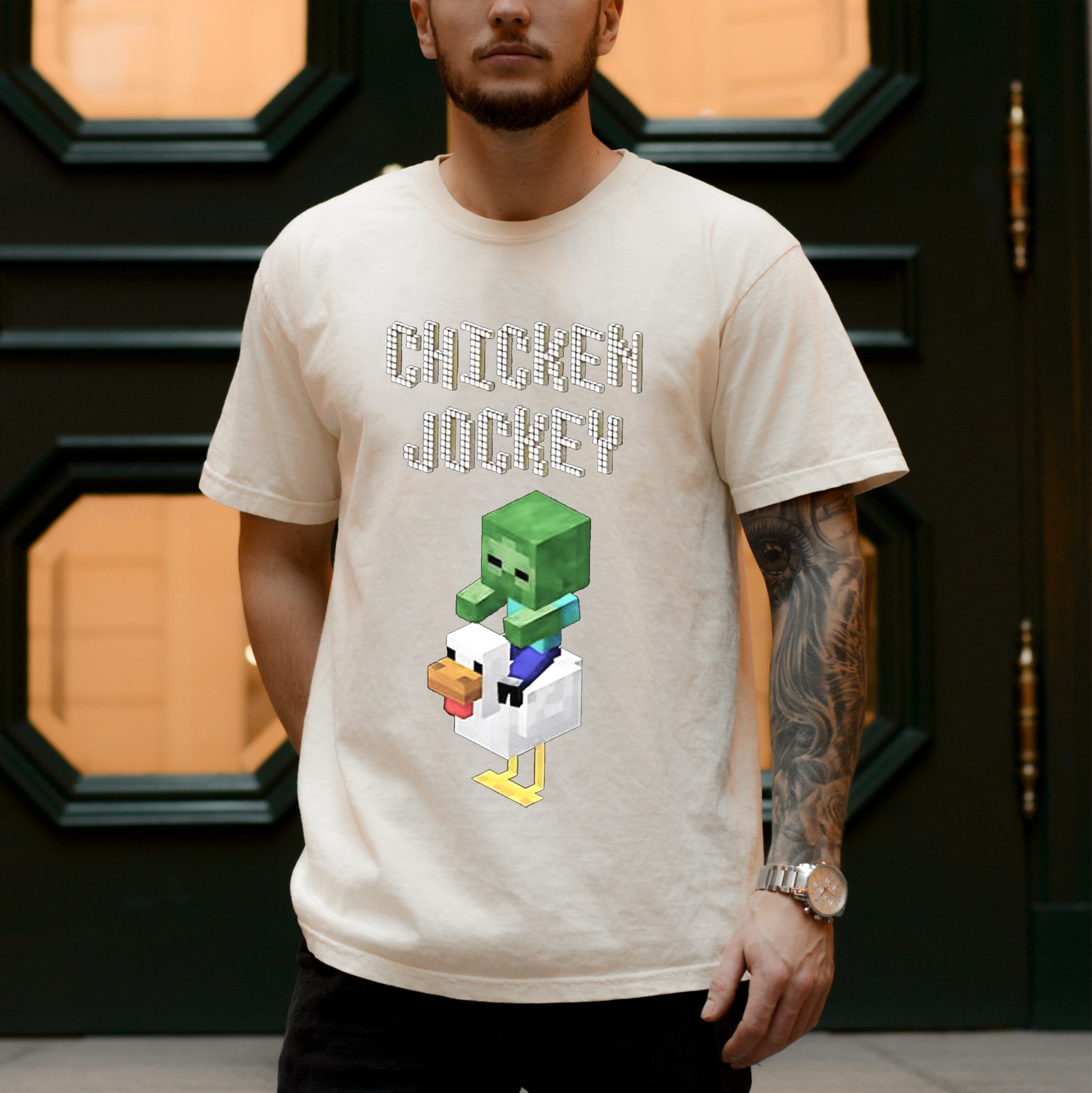 Chicken Jockey game T-Shirt