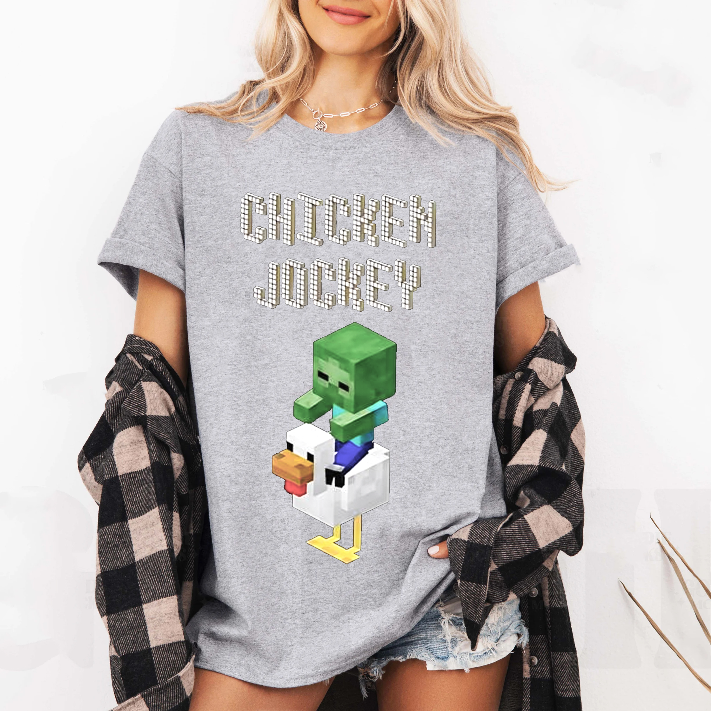 Chicken Jockey game T-Shirt