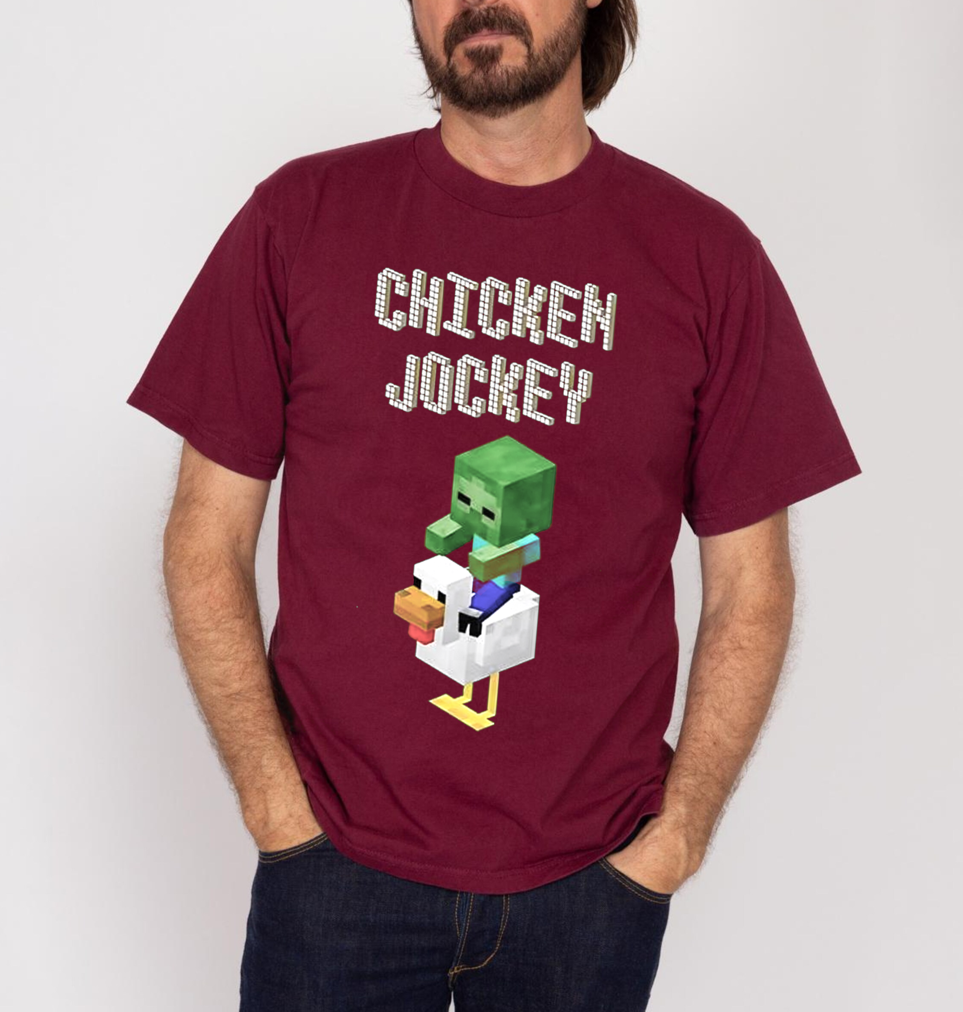 Chicken Jockey game T-Shirt
