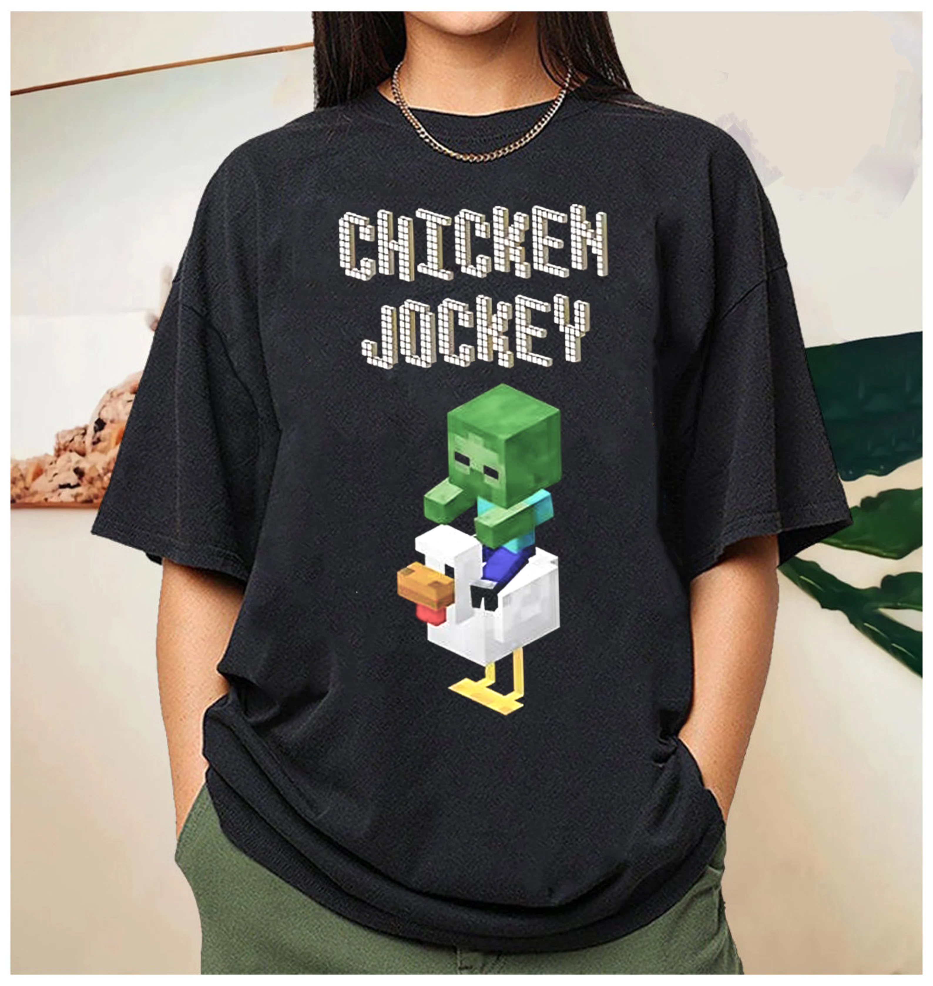 Chicken Jockey game T-Shirt