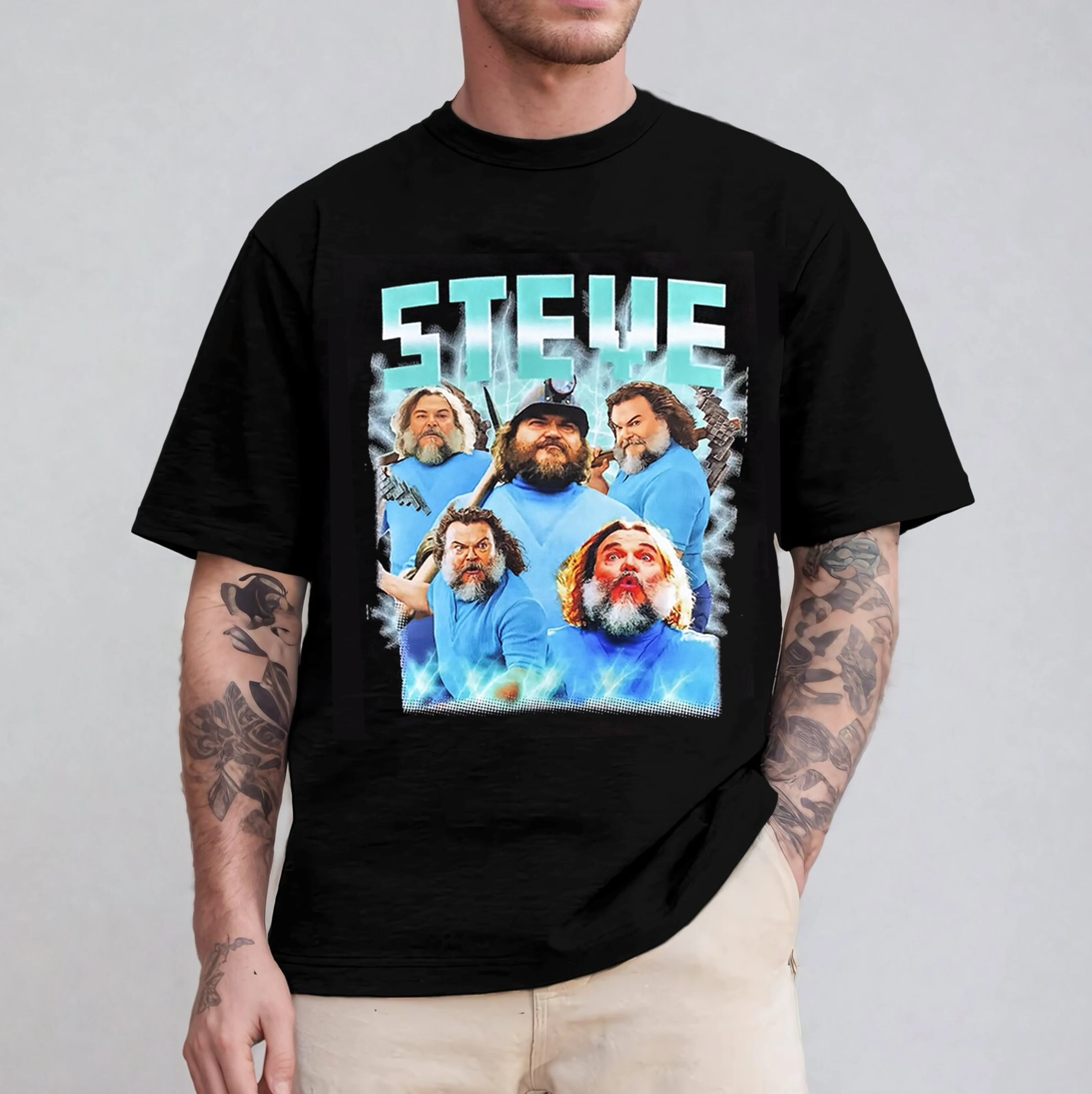 Steve Minecraft Movie T-Shirt