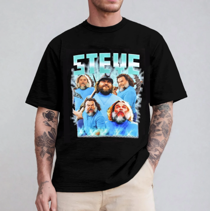 Steve Minecraft Movie T-Shirt