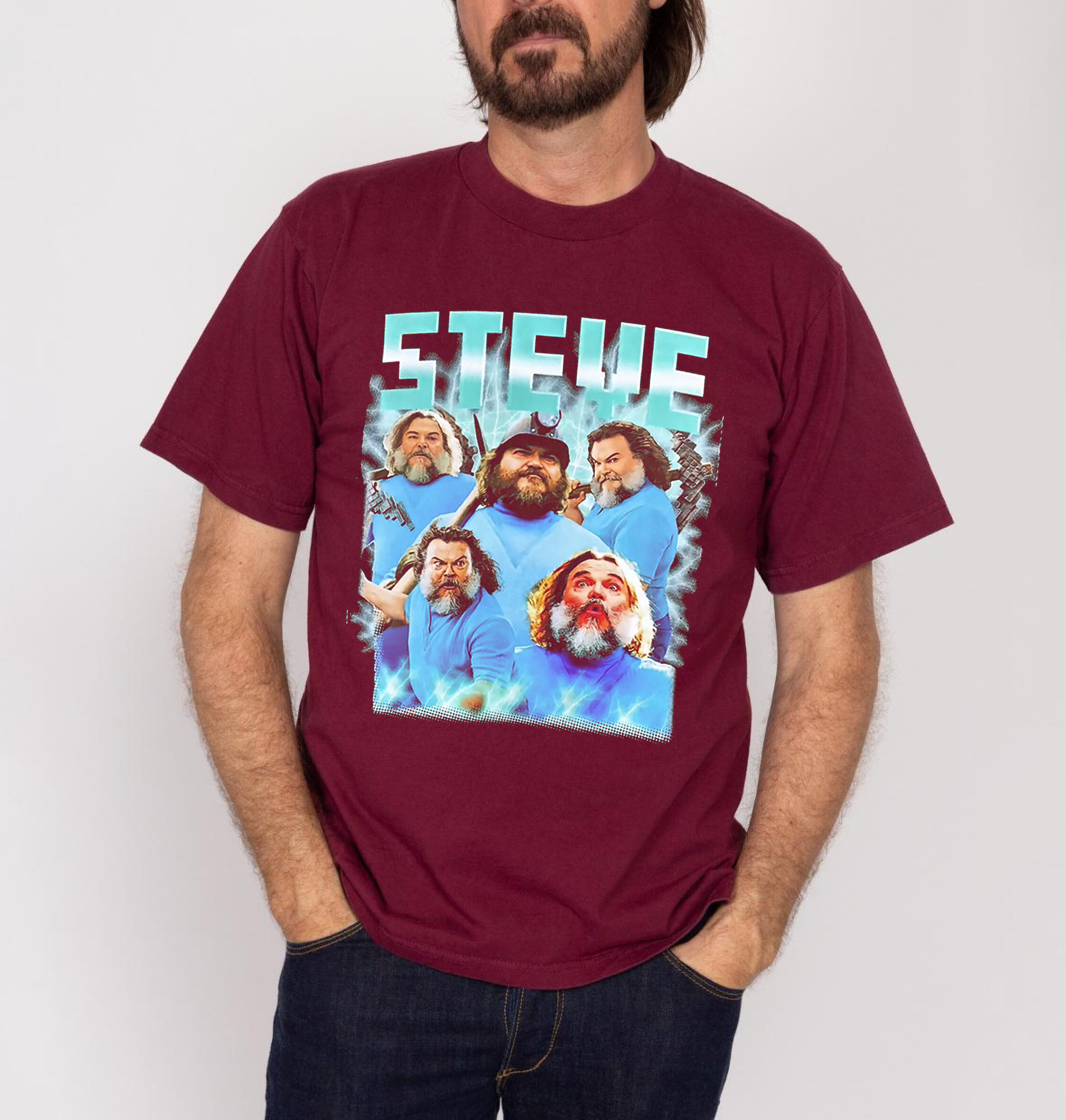 Steve Minecraft Movie T-Shirt