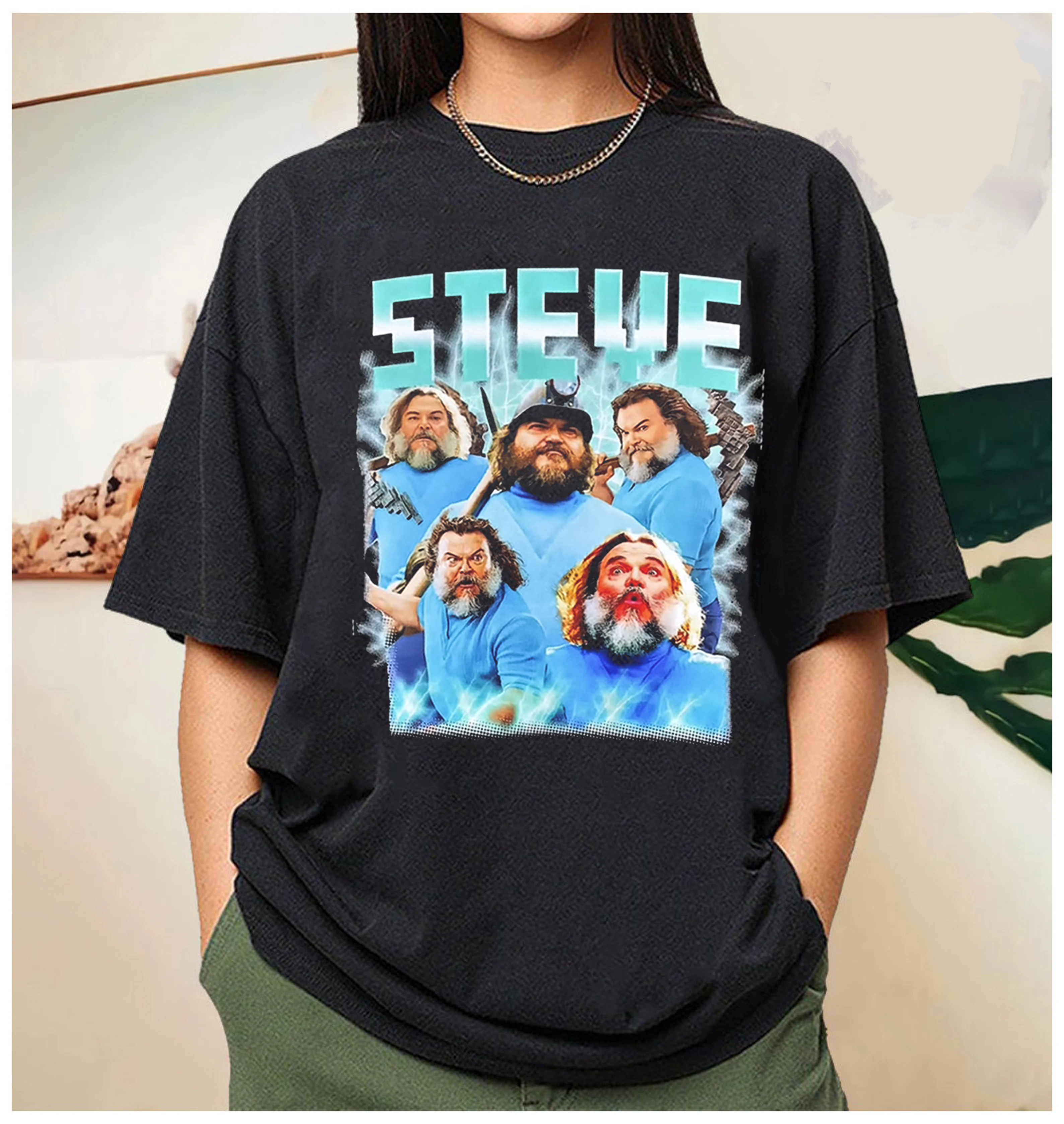 Steve Minecraft Movie T-Shirt