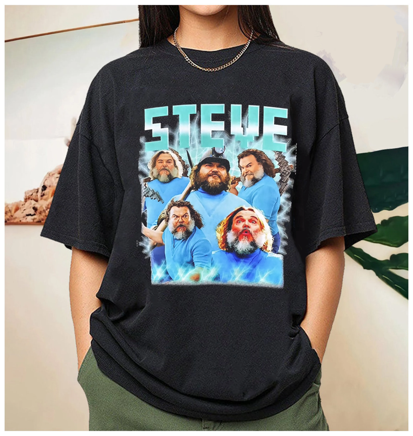 Steve Minecraft Movie T-Shirt
