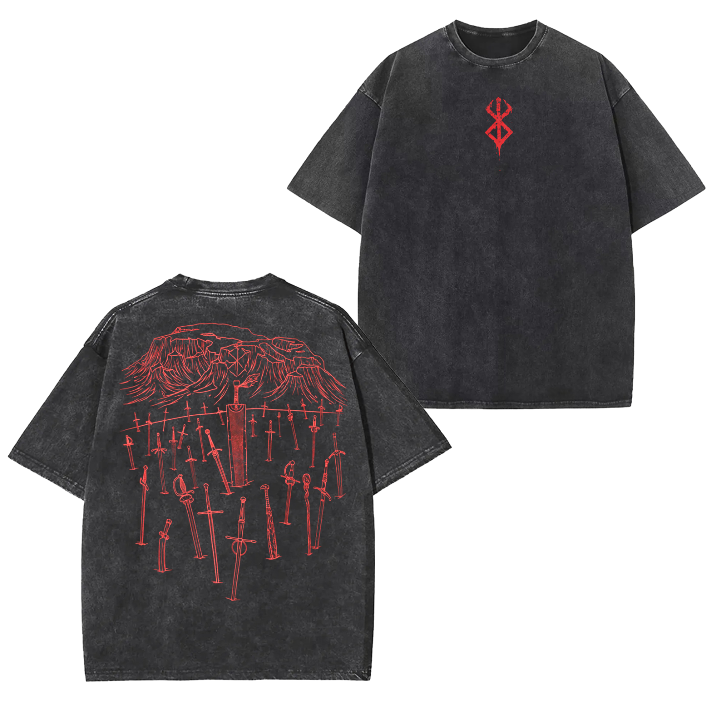 Crimson Hill of Swords Berserk T-Shirt