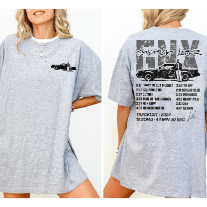 Vintage Kendricks S Lamar Gnx With Signature T-Shirt