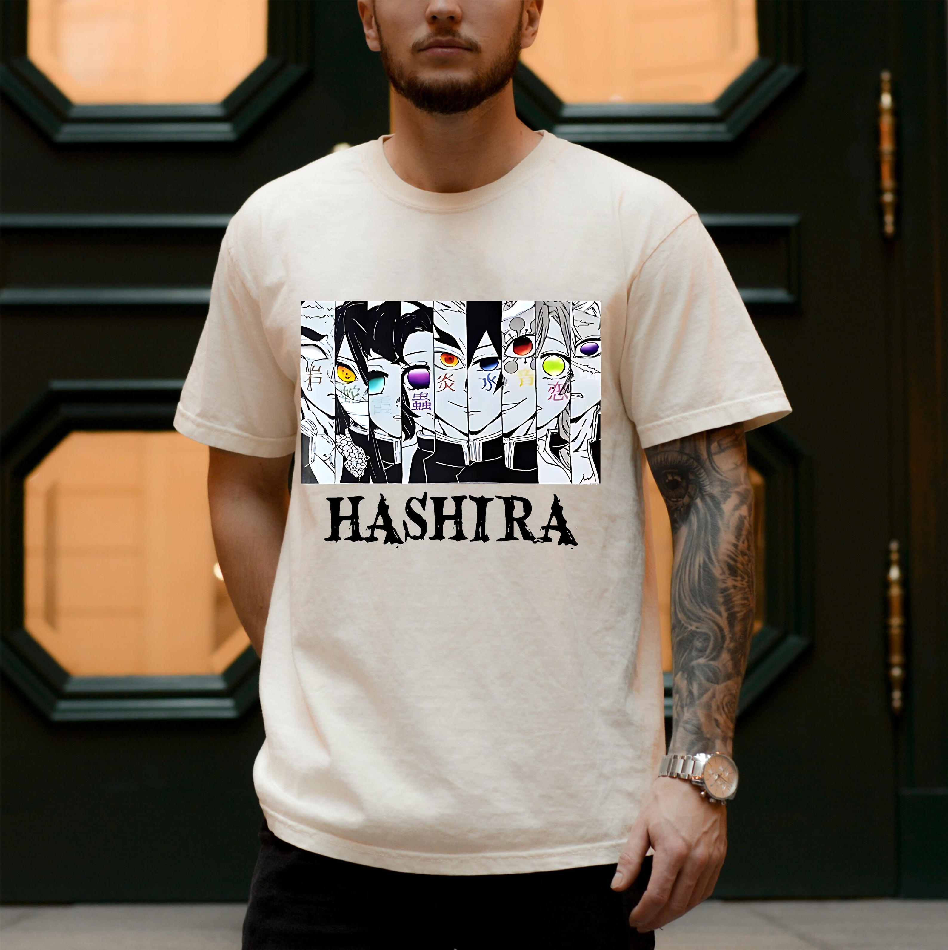 HASHIRA VINTAGE ,kimetsunoyaiba T-Shirt