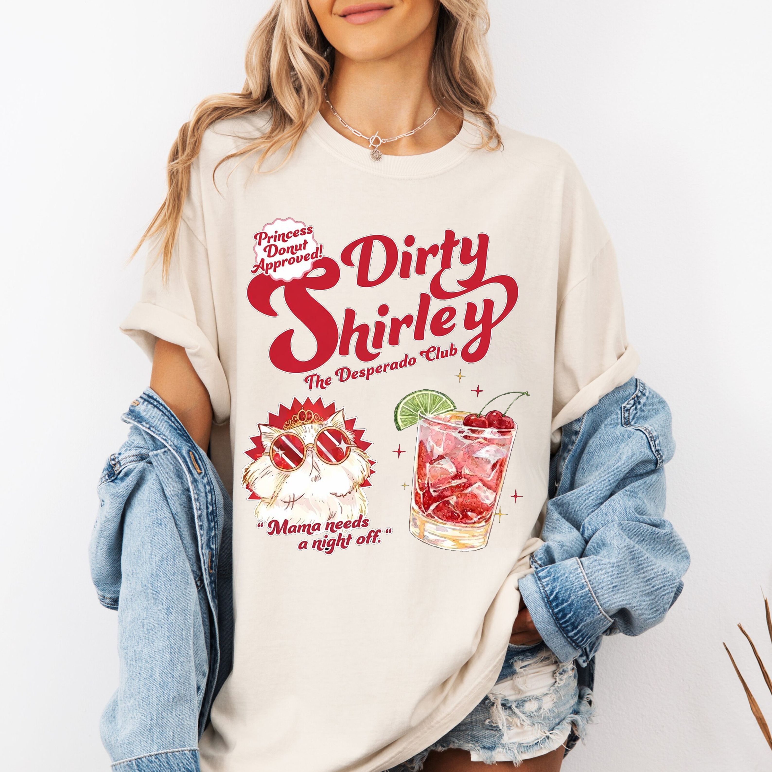 Dirty Shirley, Dungeon Crawler Carl Graphic Oversize Unisex Shirts/Crewneck/Hoodie