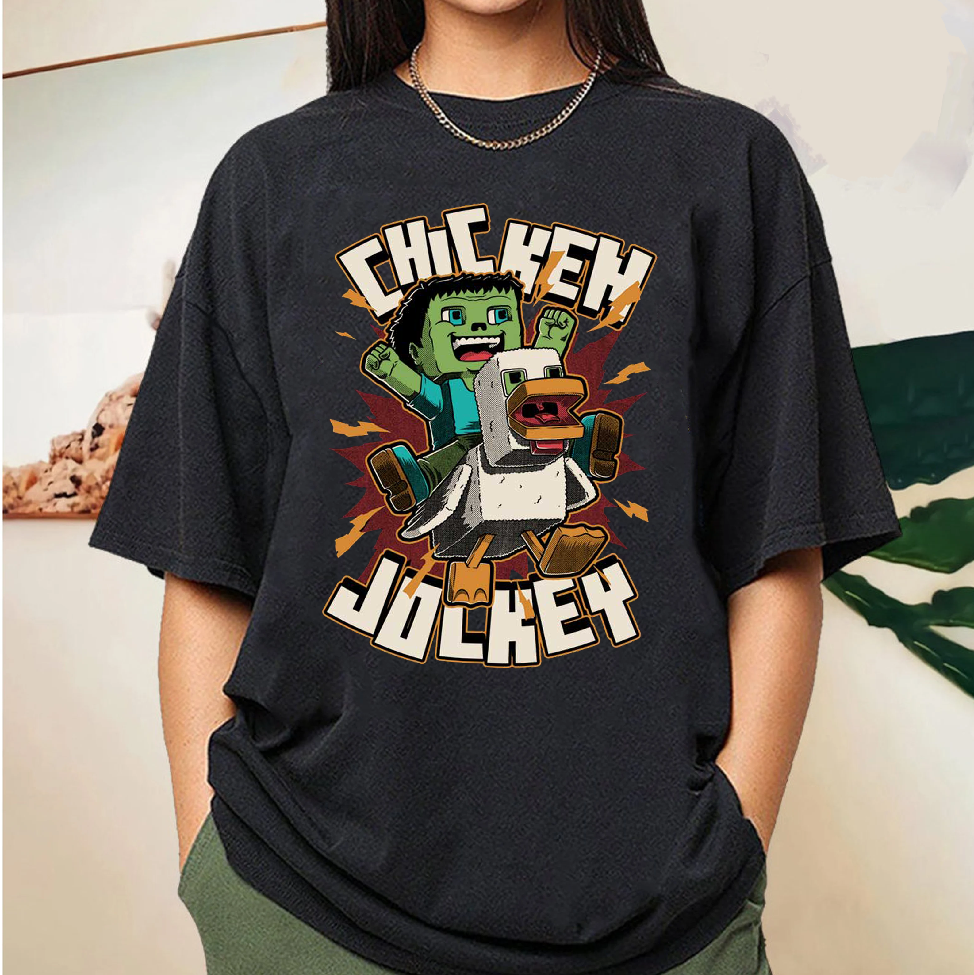 Chicken Jockey Vintage T-Shirt
