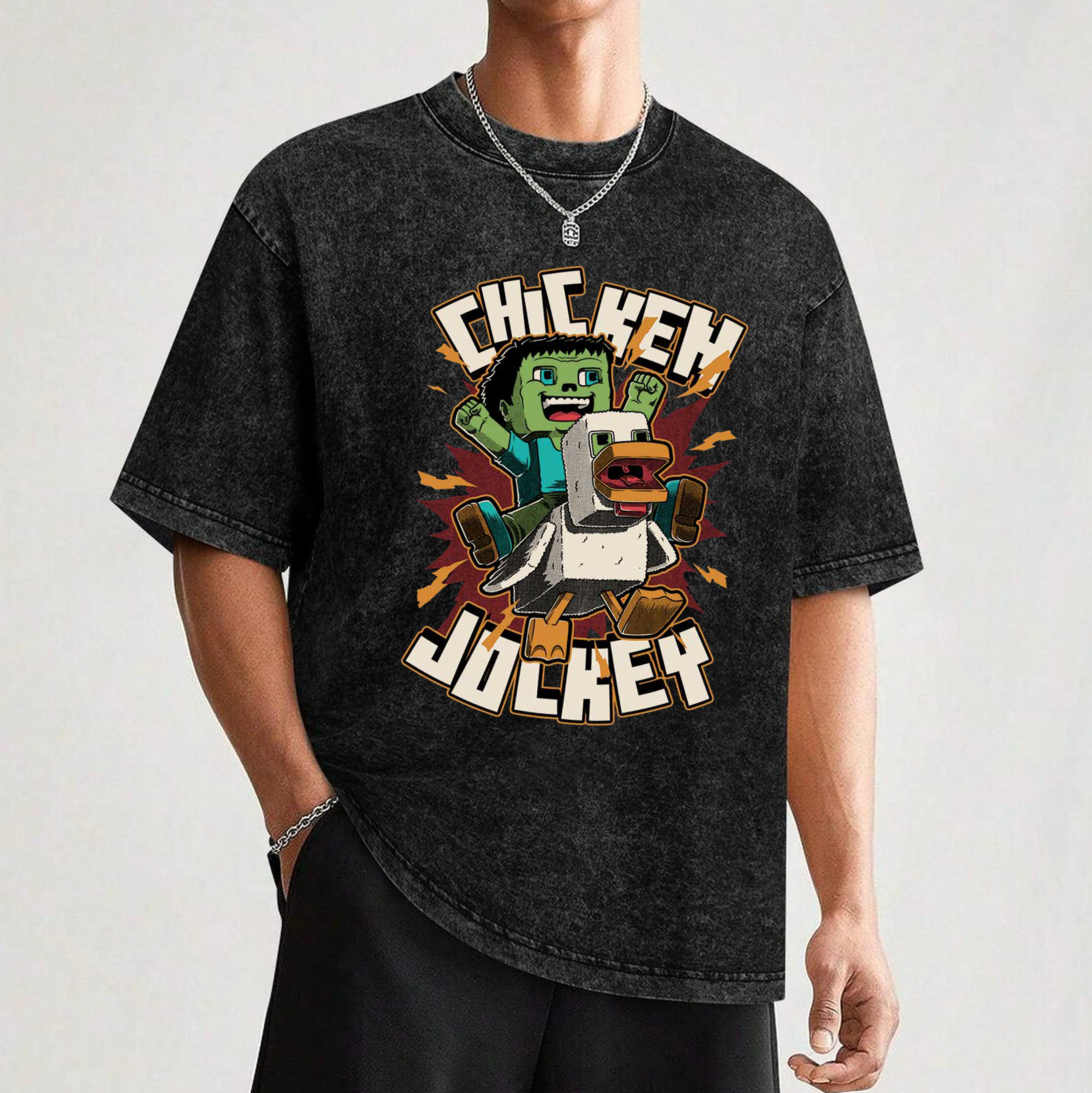 Chicken Jockey Vintage T-Shirt