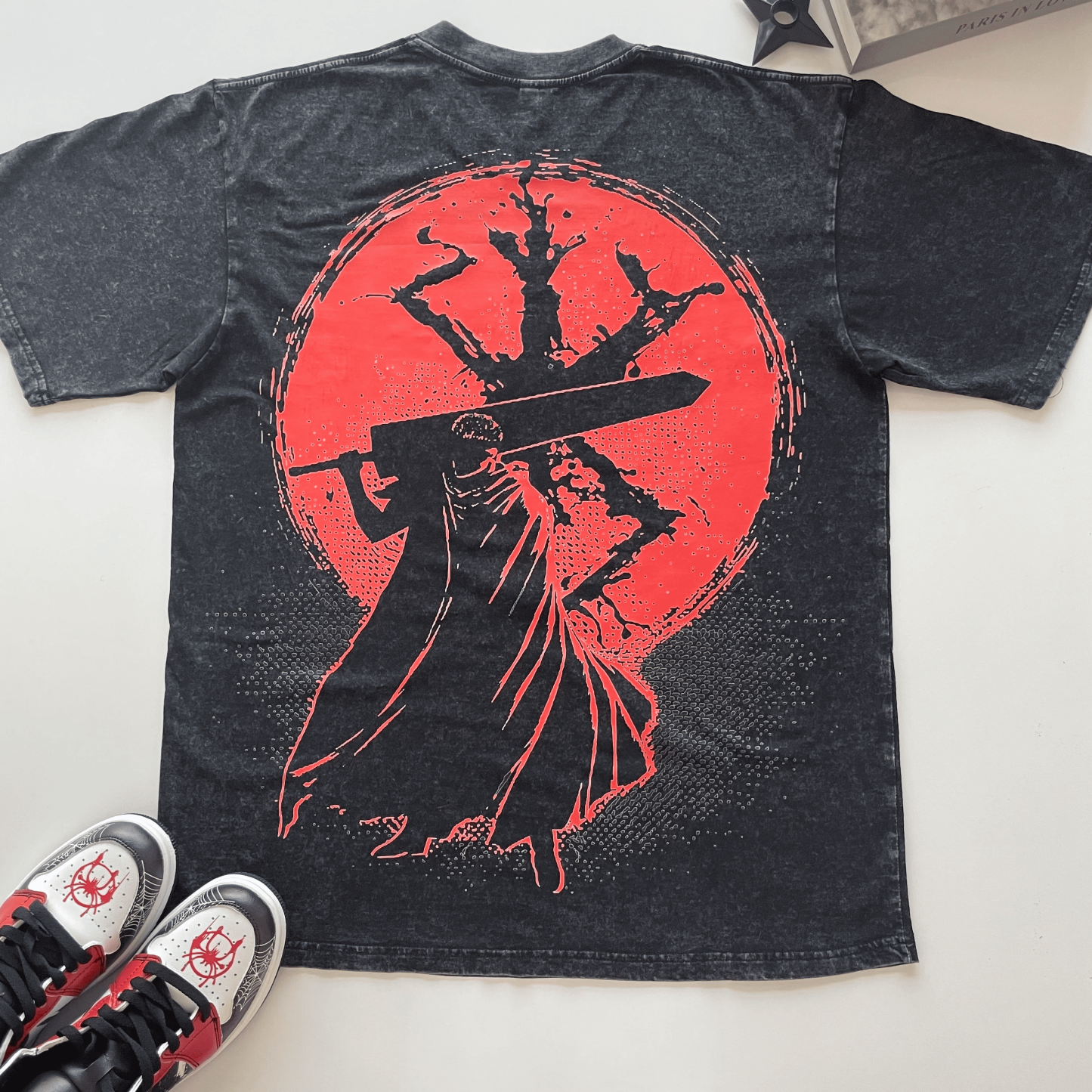 Nysekai "Blood Moon of Sacrifice Guts" Berserk Vintage T-Shirt