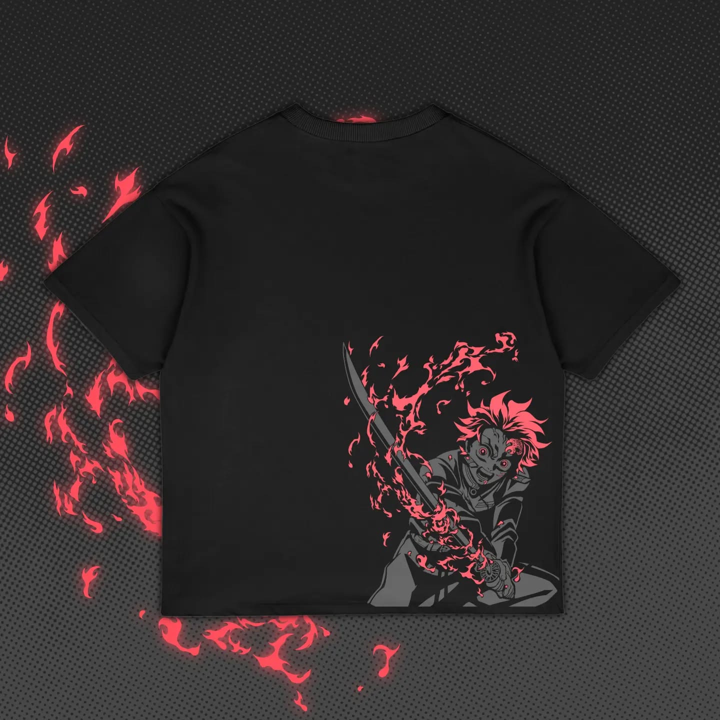 Demon Slayer,Tanjiro Kamado Anime T-Shirt