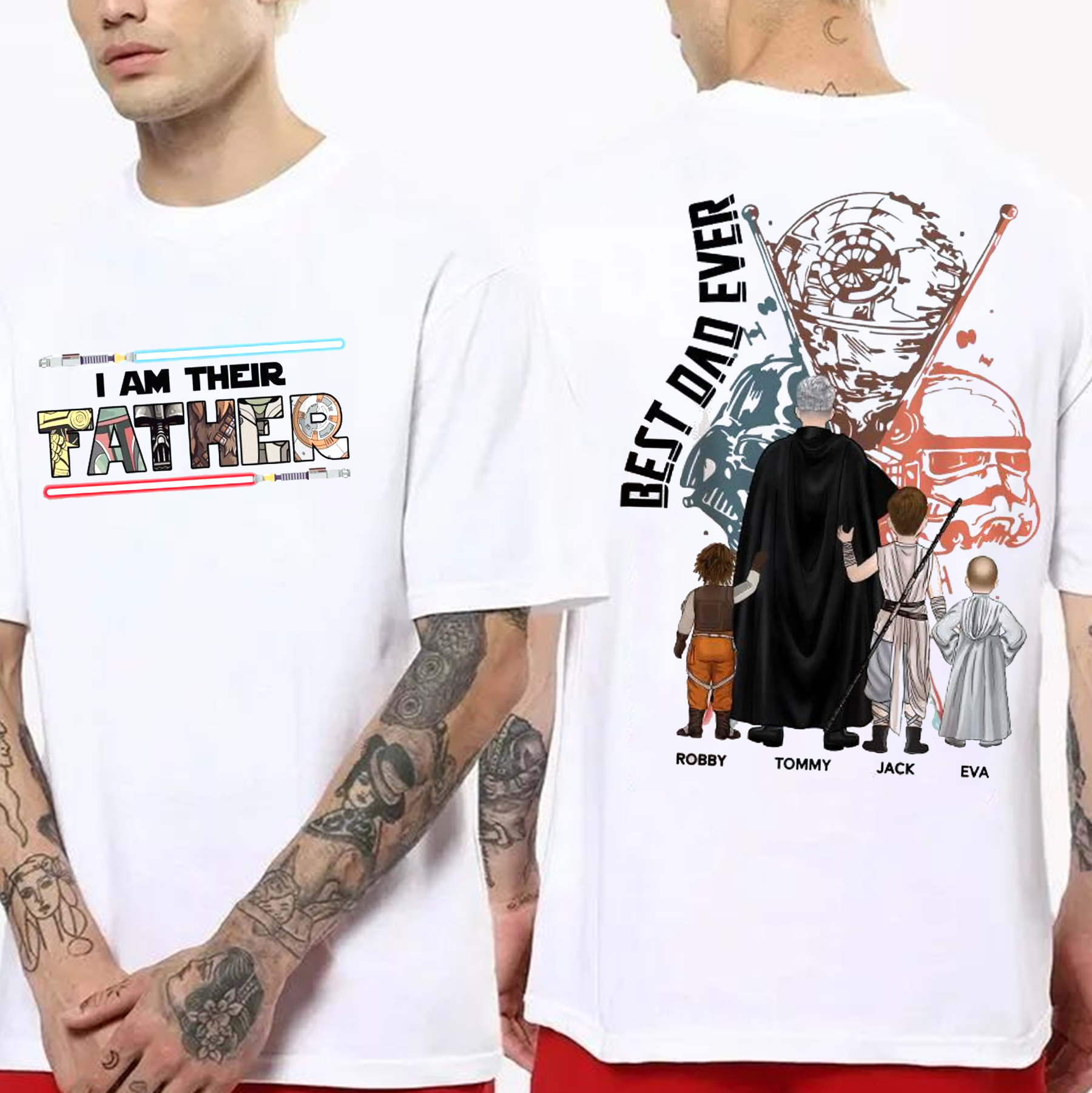 Personalized I Am Their Father T-Shirt