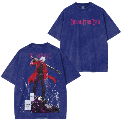 Devil May Cry 5 Unisex Washed T-Shirt