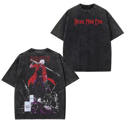 Devil May Cry 5 Unisex Washed T-Shirt