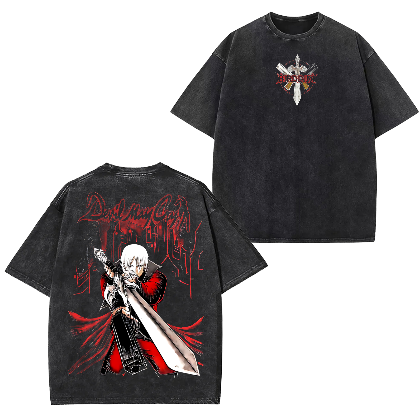 Devil May Cry 2025 Unisex Washed T-Shirt