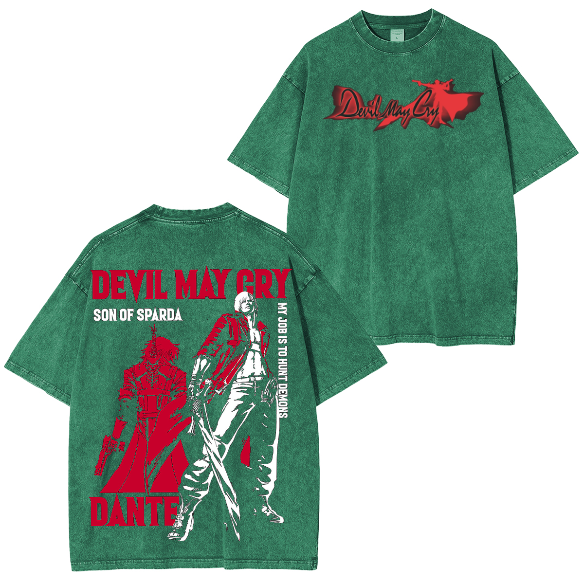 Devil May Cry Unisex Washed T-Shirt