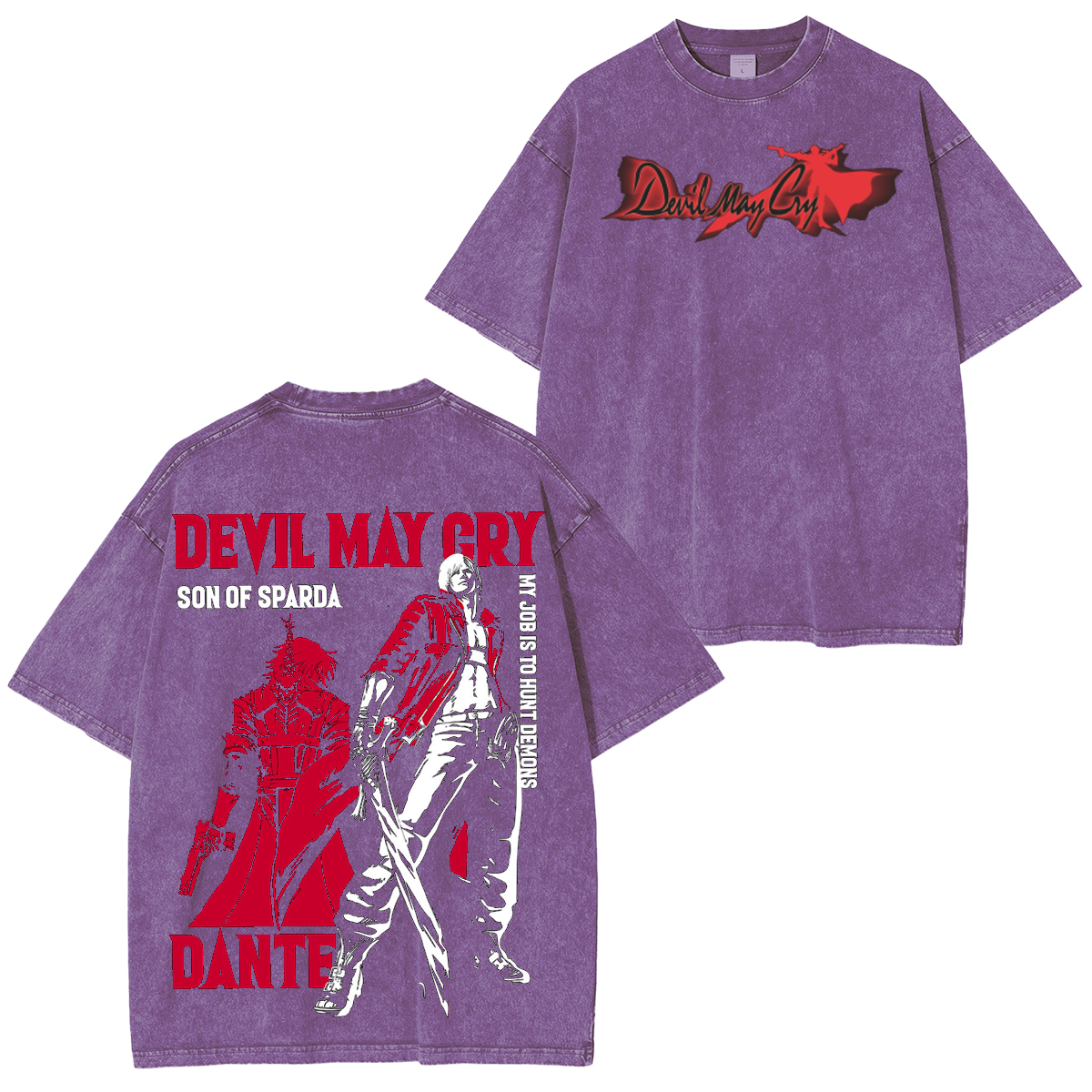 Devil May Cry Unisex Washed T-Shirt