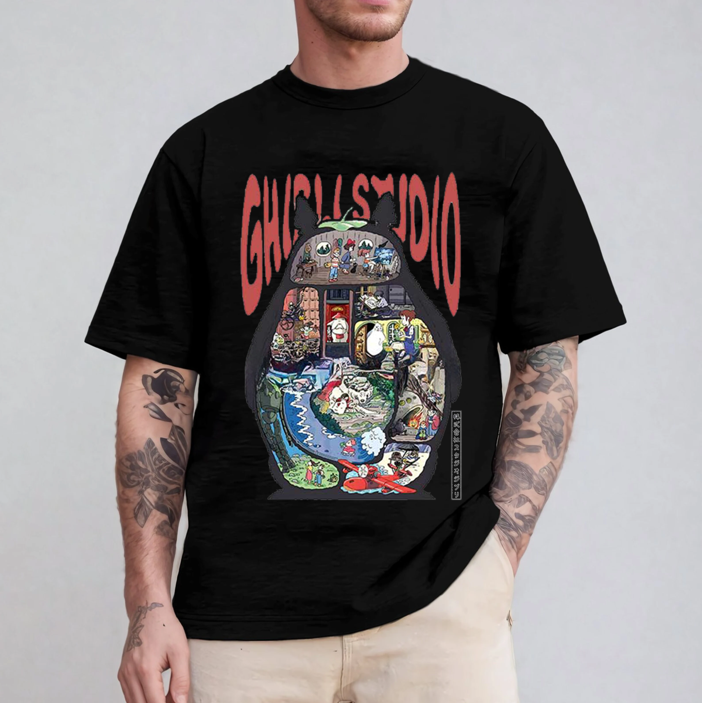 Ghibli Studio in Totoro Tee/Sweatshirt/Hoodie