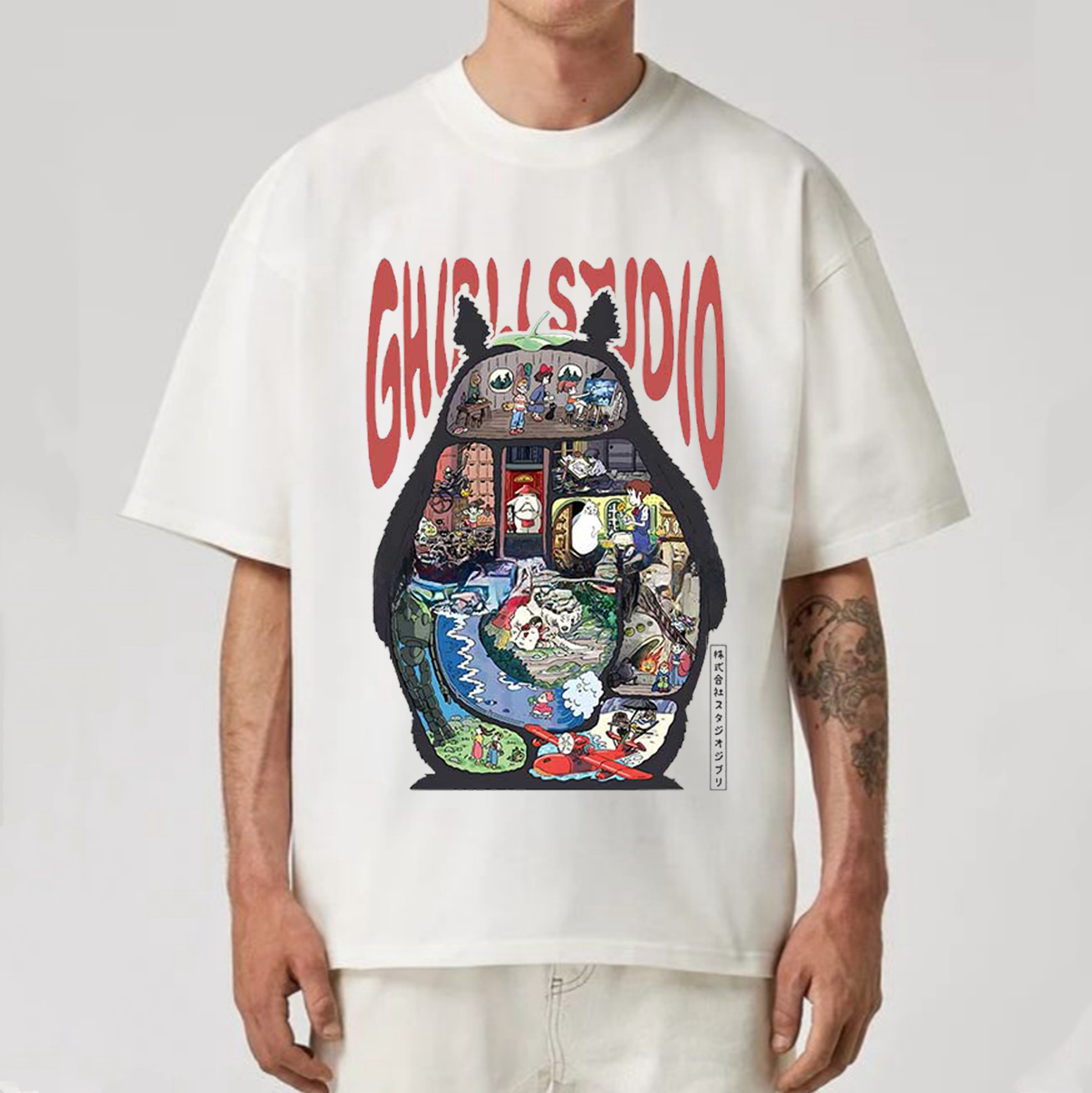 Ghibli Studio in Totoro Tee/Sweatshirt/Hoodie