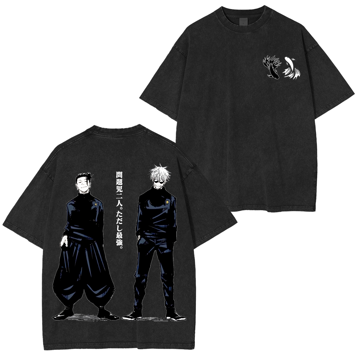 Jujutsu Kaisen Anime Unisex Washed T-Shirt