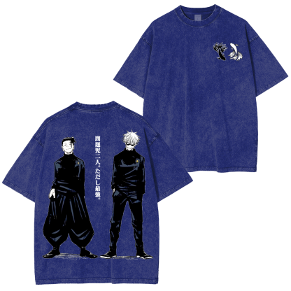 Jujutsu Kaisen Anime Unisex Washed T-Shirt