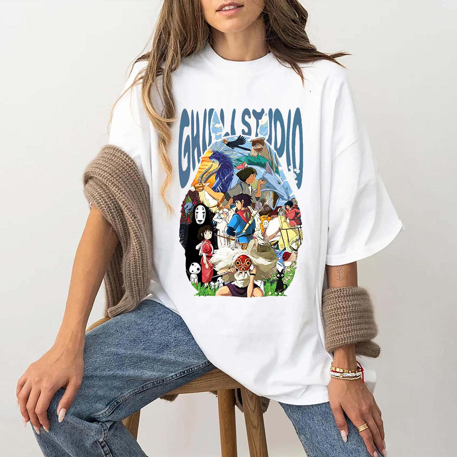 Ghibli Studio in Totoro Tee/Sweatshirt/Hoodie