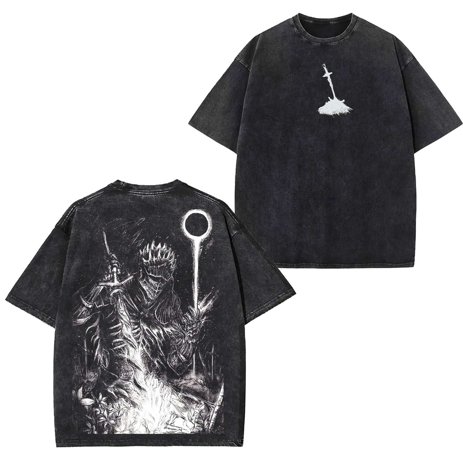 Dark Souls 3 Unisex Washed T-Shirt