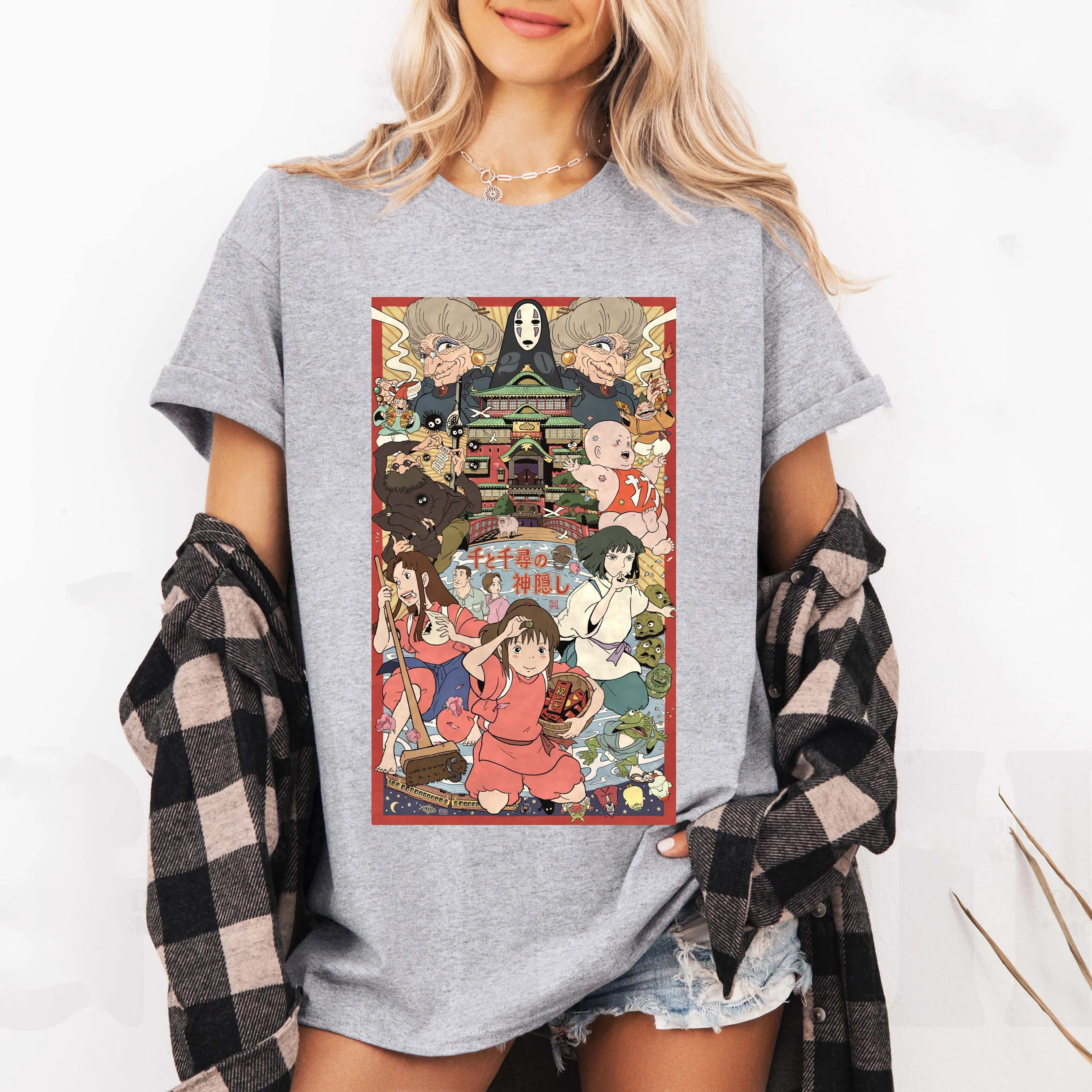 Ghibli Spirited Away No Face Chihiro Tee/Sweatshirt/Hoodie